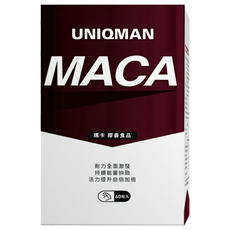 UNIQMAN 優仕曼 瑪卡膠囊, 60顆, 1罐