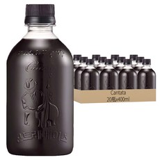 Cantata 無標籤冷萃咖啡, 400ml, 20瓶