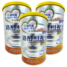 易而善 德森蜜 鉻酵母配方, 1.5kg, 3罐