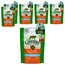 Feline Greenies 貓咪潔牙餅, 60g, 6個, 火雞