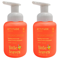 ATTITUDE 艾特優 兒童泡沫洗手乳 295mL, 芒果, 2瓶
