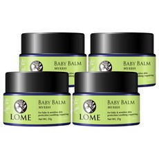 LOME 親子沒藥舒緩膏, 嬰兒及敏感肌適用, 保護 | 舒緩 | 修復, 25g, 4罐