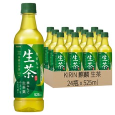 KIRIN 麒麟 生茶, 525ml, 24瓶