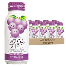 JA Foods Oita 果汁飲 葡萄風味, 190g, 30個