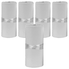 快遞袋100個 白色寄貨包裝袋 物流袋, 5捲, 43 x 32cm