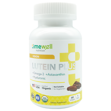 timewell 時光安好 玻玻亮葉黃素複方膠囊, 1罐, 60顆