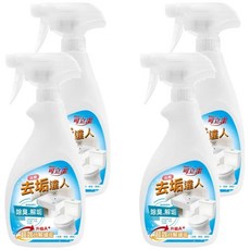 Klean J 可立潔 浴廁去垢達人 超效分解頑垢 除臭解垢 葡萄柚香味, 4瓶, 450g