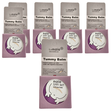 英國威爾斯 天然護膚膏系列 小肚肚按摩膏 25ml 6罐, 寶寶按摩 嬰幼兒護膚