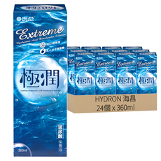 HYDRON 海昌 極潤玻尿酸保養液, 360ml, 24個