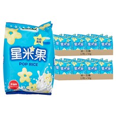 統一生機 星米果 牛奶風味, 50g, 24包