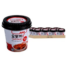 YOPOKKI 即食甜辣炒年糕杯, 140g, 12個