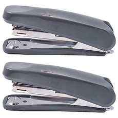 Double A 10號釘書機 人體工學設計 耐用度高可釘約60 000次, 2個, 灰色