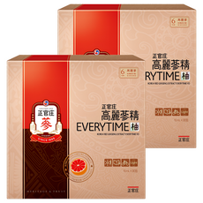 正官庄 Everytime 高麗蔘精 Everytime柚 10ml, 30包, 2盒