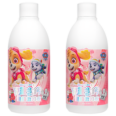 Lab52 齒妍堂 兒童含鈣健齒漱口水 汪汪隊聯名款 綜合莓果, 獨家10倍鈣配方 強化護齒, 全食品級成分, 300g, 2瓶