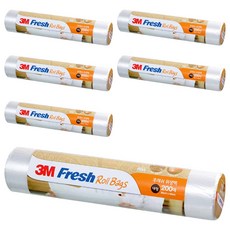 3M 保鮮捲筒袋 大型 30cm x 40cm, 大(L), 200枚, 6捲