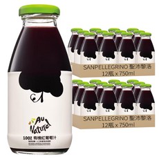 SANPELLEGRINO 聖沛黎洛 氣泡天然礦泉水, 750ml, 24瓶