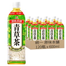 統一 原味本舖 青草茶, 600ml, 120瓶