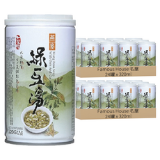 Famous House 名屋 燕麥綠豆湯, 320ml, 48罐