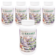 長庚生物科技 長兒童綜合維他命 咀嚼錠 (藍莓風味), 60錠, 5盒