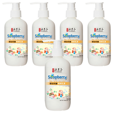 SOAPBERRY 古寶無患子 寶貝嬰兒清爽乳液，富含乳木果油、向日葵油，滋潤保濕，無酒精、無人工香精, 250g, 5瓶