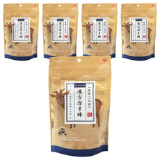 毛孩食務所 毛骨力漢方潔牙棒, 15入 鹿/牛肉添加, 鹿茸二仙腿, 龜鹿二仙膠, 5包