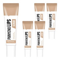 MEDIHEAL 美迪惠爾 官方直營 細緻修護唇部磨砂膏 核桃, 5個, 無香, 10ml