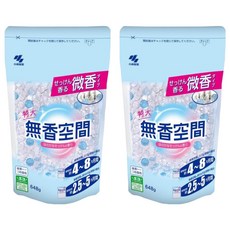 KOBAYASHI 小林製藥 無香空間 居家室內芳香除臭劑 補充包 清爽皂香, 648g, 2個