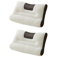 Home of flowers 繁花之家 4D立體牽引枕, 2個, 65 x 40 x 12cm, 灰色