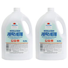 ZOOM 小蘇打洗衣精 4.21L, 2桶