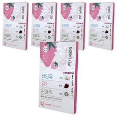 LORENZ 天然蔬果泥寵物用 120g (15g x 8入), 草莓山羊奶, 5盒