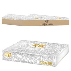 芙蓉 Mayflower 太空包面紙 100抽, 128包