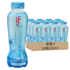 泰國 if 100%天然香水椰子水, 24個, 350ml