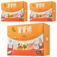 王朝 寶寶粥 南瓜豬肉 6包入 3盒 寶寶副食品 米食, 900g