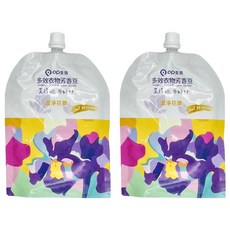 OP 生活 多效衣物香氛豆補充包 澄淨花舞, 500ml, 2包