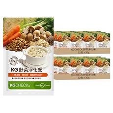 KGCHECK 野菜淨化餐 30g 健康沖泡即食蔬菜湯, 24包