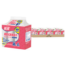 統潔 捲筒式廚房紙巾 60張, 16包, 6捲