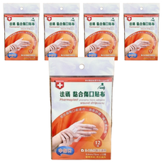 Fe Li 飛力 法碼 黏合傷口貼布 中傷口(3~7cm)適用, 12個裝, 5盒