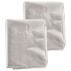 PE塑膠袋 100 x 80 x 0.08cm 10個 x 2包 - 加大加厚透明