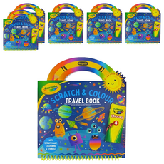 Crayola 藝術旅行書, 款式隨機, 6本