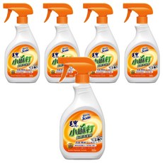 毛寶 小蘇打廚房清潔劑 按壓瓶, 500g 植物性清潔配方 去油除垢, 5瓶