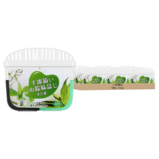 小麥購物 冰箱除味盒 Y216 白茶, 150g, 9個