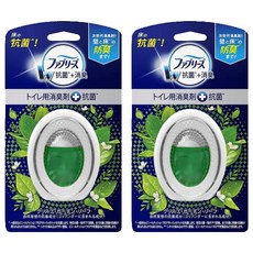 日本 Febreze 風倍清 浴廁消臭芳香劑 7.3ml - 長效8週, 6ml, 2個, 經典花草薄荷香
