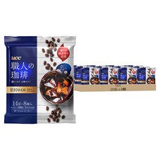 ucc 職人珈琲濃縮球 微糖 511203, 13.4ml, 8顆, 20包