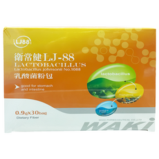 WAKi 衛常健 LJ88專利乳酸菌粉包 30包, 1個, 27g