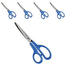 CANARY 長谷川刃物 剪刀 左手專用, 日本製造 細長尖端設計, C-170L, 5支