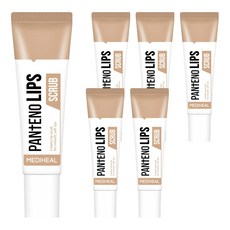 MEDIHEAL 美迪惠爾 官方直營 細緻修護唇部磨砂膏 核桃, 6個, 無香, 10ml