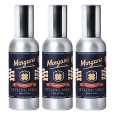 Morgan's 摩根氏 無重力蓬蓬噴霧 髮型造型噴霧 輕鬆打造豐盈蓬鬆髮型, 100ml, 3罐