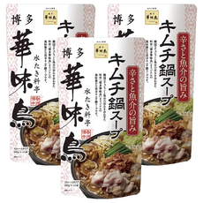 博多華味鳥 泡菜風味湯底, 600g, 3個