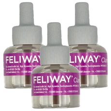 FELIWAY 費利威 補充瓶 1-50ml 全齡貓適用, 48ml, 壓力緩解/安撫情緒/注意力集中, 3瓶
