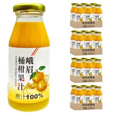 峨眉鄉農會 桶柑果汁, 195ml, 24個